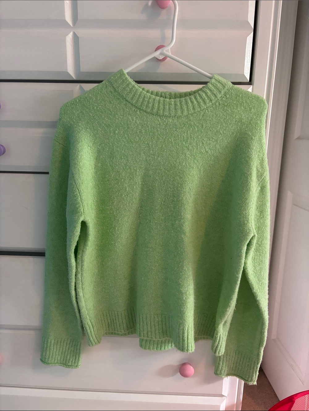 American Eagle Soft Crewneck Women's Sweater in Light Green
